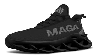 Dark MAGA Flag Trendy Sneakers
