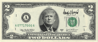 Trump $2 Bill - (U.S. Genuine Legal Tender)