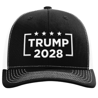 Trump 2028 Snapback Trucker Hat