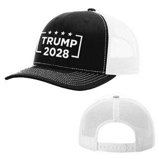 Trump 2028 Snapback Trucker Hat