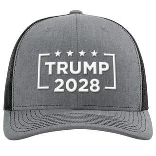 Trump 2028 Snapback Trucker Hat