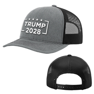Trump 2028 Snapback Trucker Hat