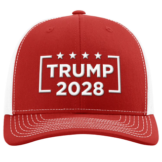 Trump 2028 Snapback Trucker Hat
