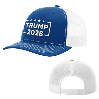 Trump 2028 Snapback Trucker Hat
