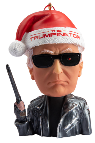 The Trumpinator Christmas Ornament