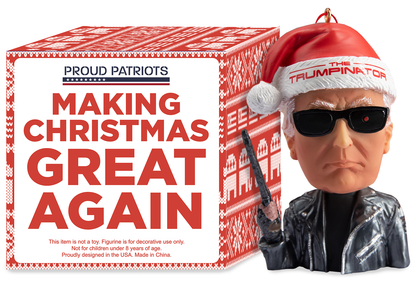 The Trumpinator Christmas Ornament