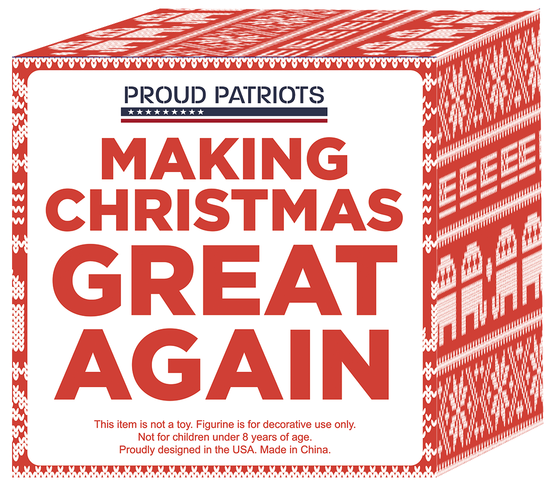The Trumpinator Christmas Ornament