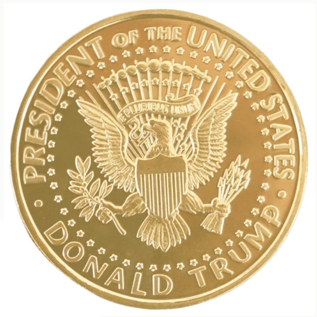 Trump Fighting For America Gold Coin