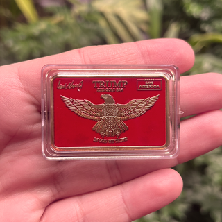 Trump "Save America" Gold and Red Collectible Bar