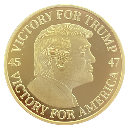 Trump 45/47 Gold Coin