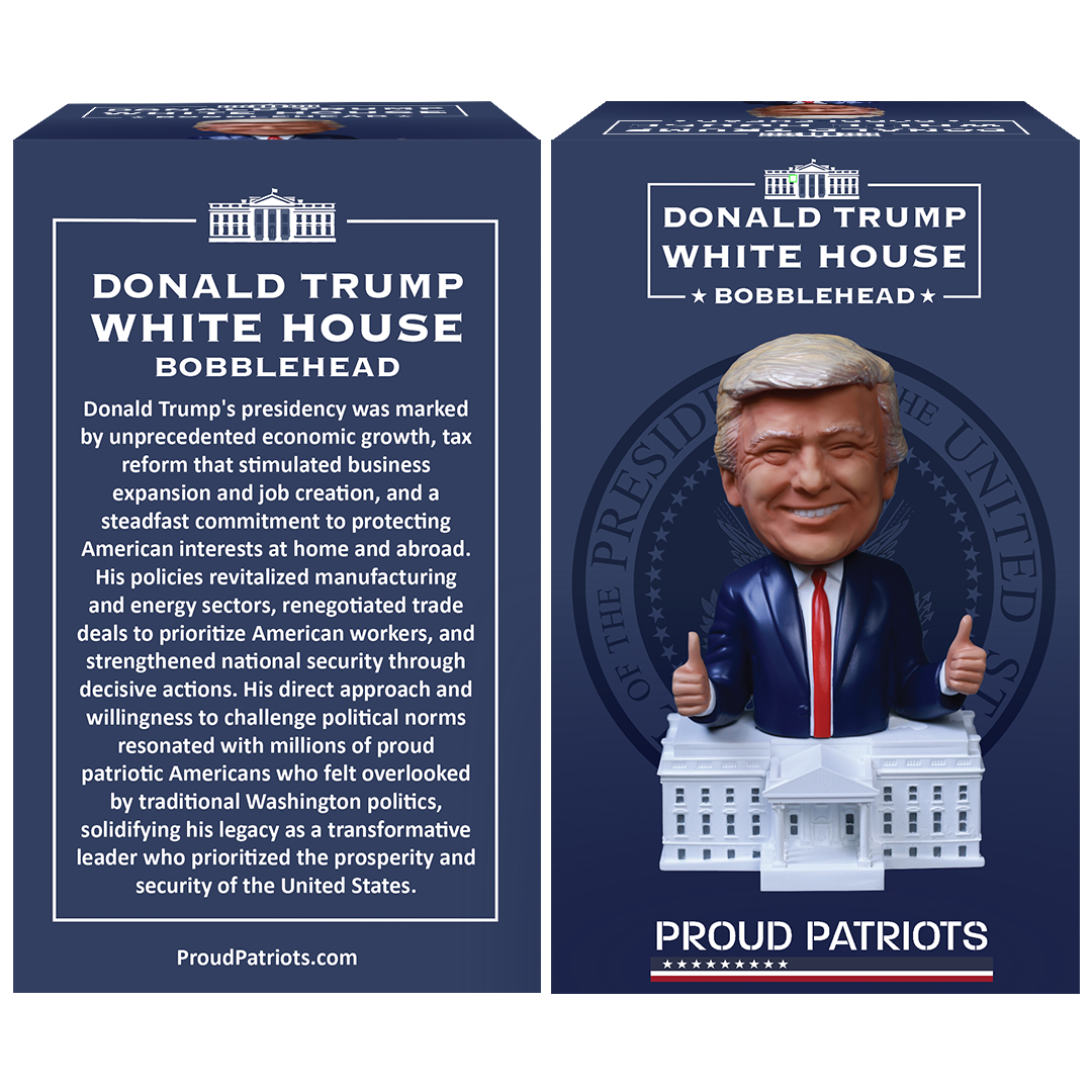 President Trump White House Bobblehead (Pre-Order Expected to Ship in October)