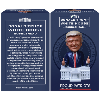 President Trump White House Bobblehead (Pre-Order Expected to Ship in October)