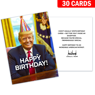 You're Special - President Trump Birthday Card