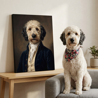 The Founding Father Pet Canvas