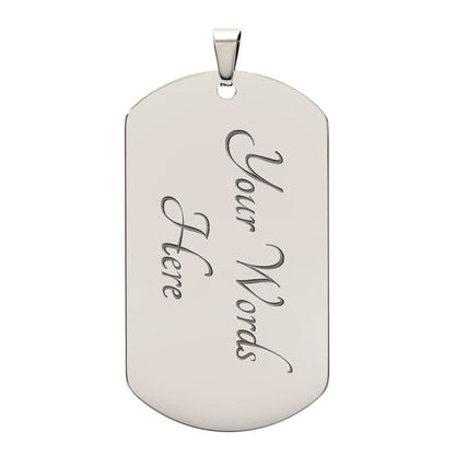 America's 250th Anniversary Engravable Dog Tag