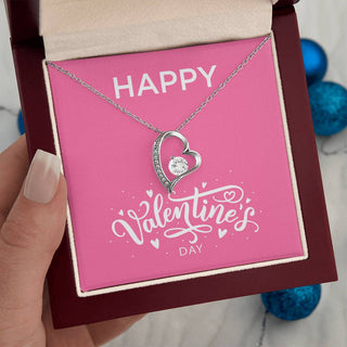 Happy Valentines Day - Forever Love Necklace