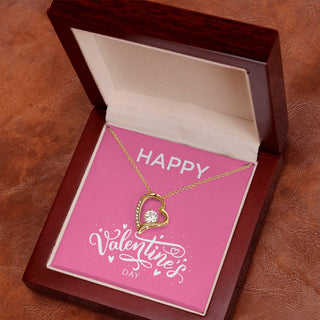 Happy Valentines Day - Forever Love Necklace