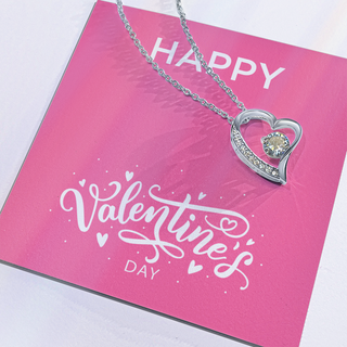 Happy Valentines Day - Forever Love Necklace