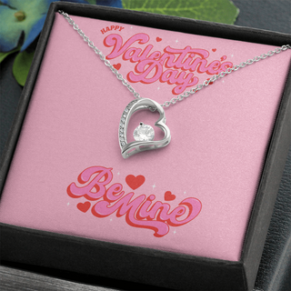 Happy Valentines Day, Be Mine - Forever Love Necklace