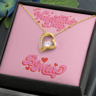 Happy Valentines Day, Be Mine - Forever Love Necklace