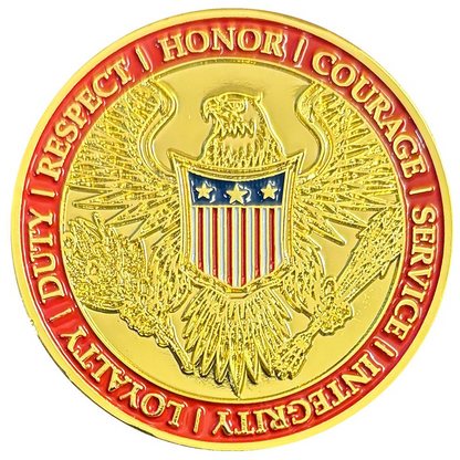 Military Challenge Coin "Thank You For Your Service"