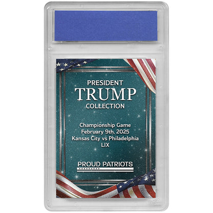 President Trump Championship Game 59 Trading Card | Diamond Dust | Only 100 Available | Individually Numbered | Graded GEM-MT 10