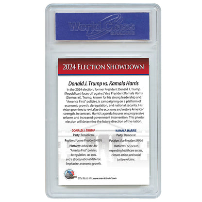 2024 Presidential Debate #2 Trading Card - Graded Gem Mint 10