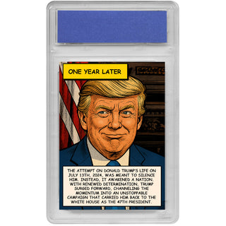 Fight Fight Fight Collectible Trading Card - One Year Anniversary Special Edition