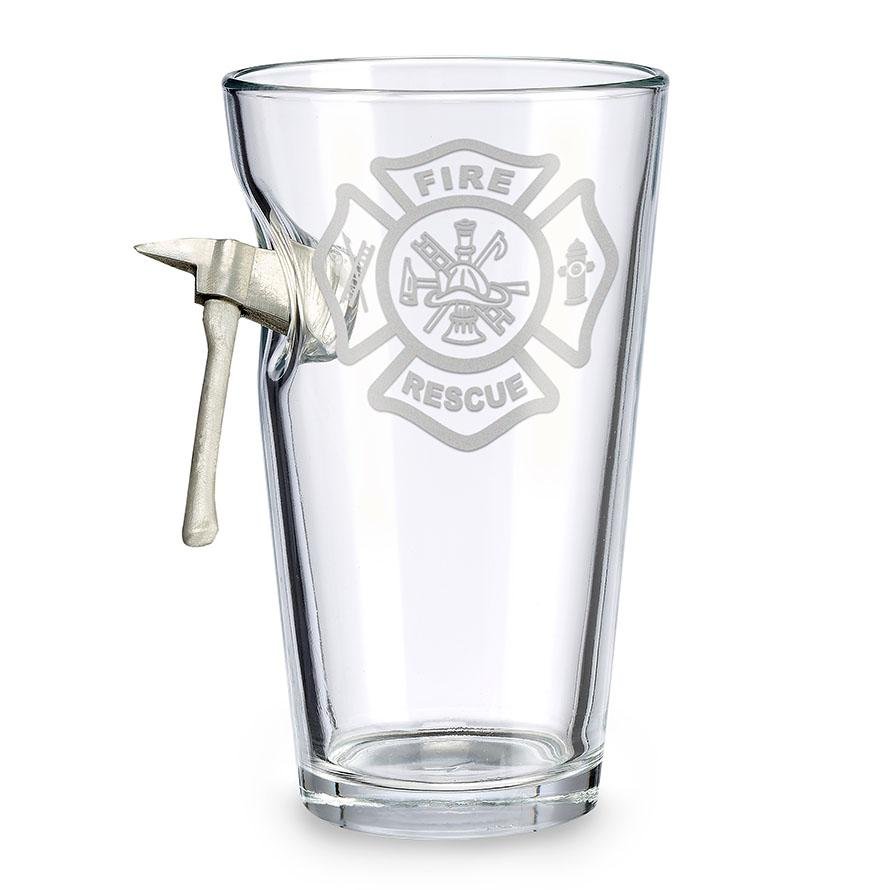 BenShot Fire Axe Glass - Maltese Cross