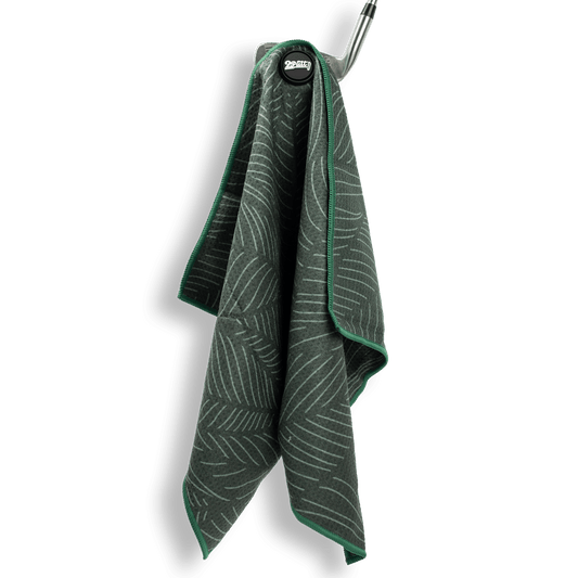 Bermuda Leaf Magnetic Golf Towel
