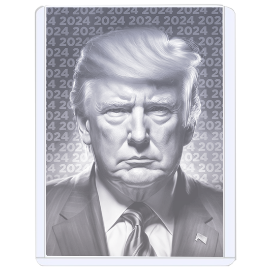 Trump Physical Trading Cards - Series #1 (Bonus Silver Card)
