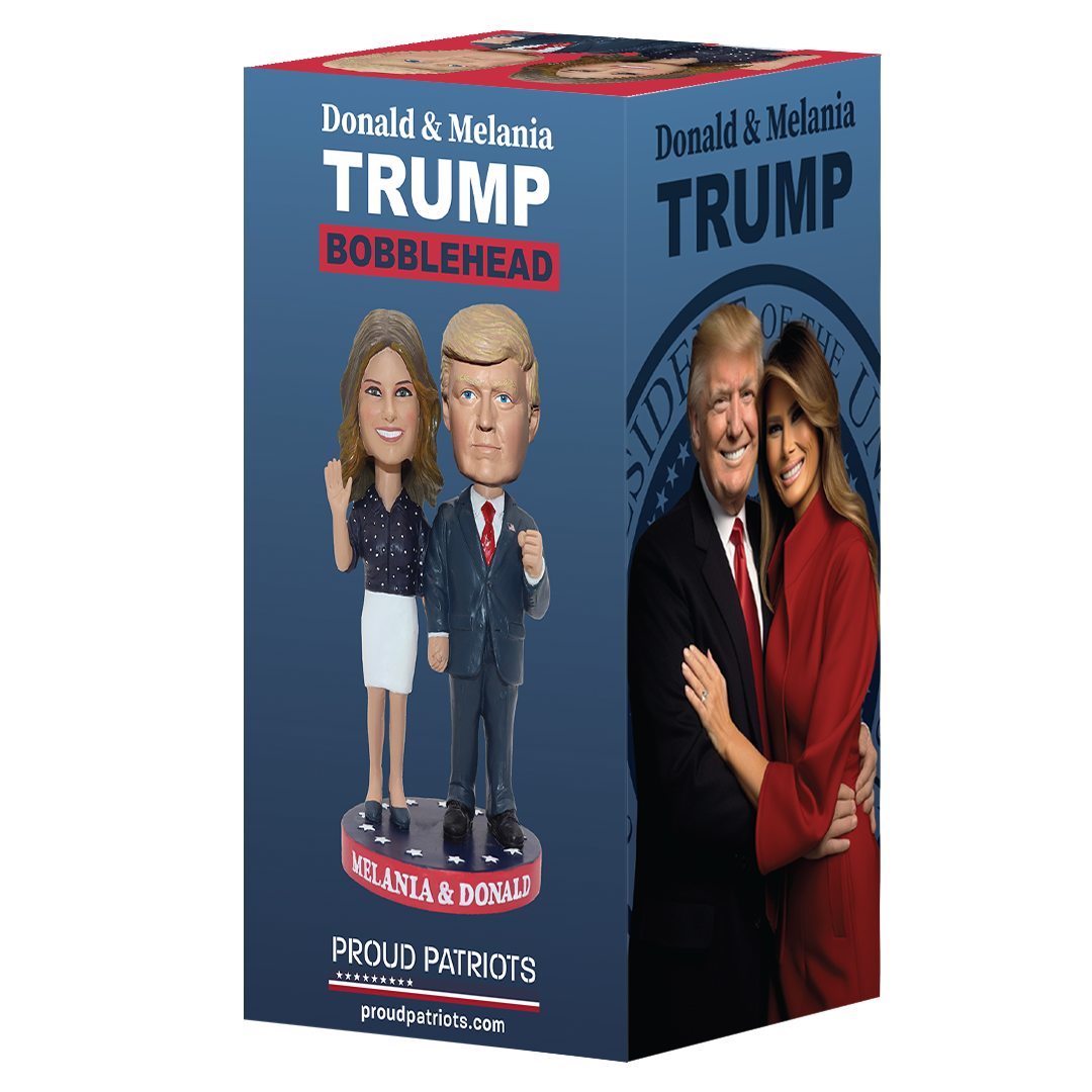 Donald and Melania Trump Bobblehead (Pre-Order Expected to Ship in October)