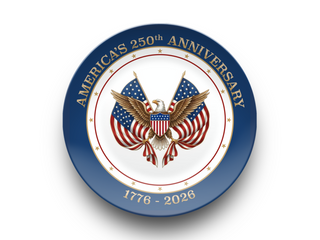 America's 250th Anniversary 1776 2026 Plate