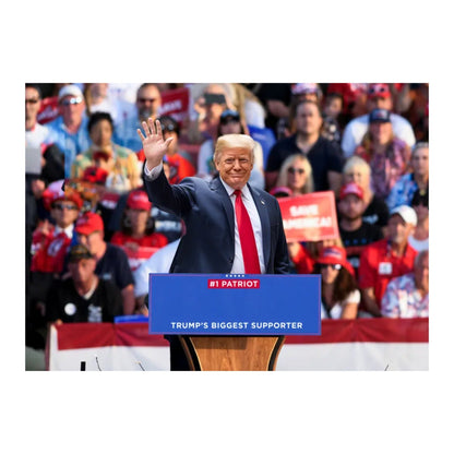 Trump's Biggest Supporter Custom Canvas - Insert A Name (Makes A Great Gift)