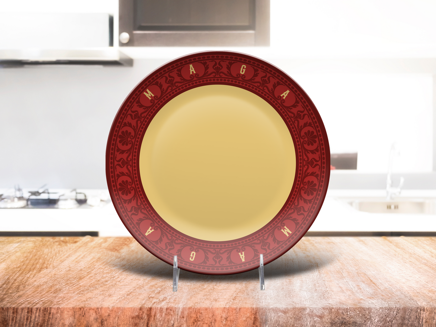 MAGA Filigree Plate