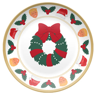 MAGA Christmas Decorative Plate