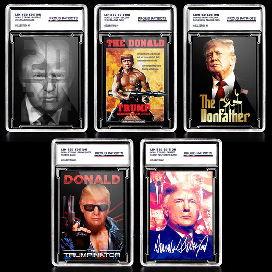 Trump Physical Trading Cards - Collection #1 (Limited Print Run of 1,000 Units)