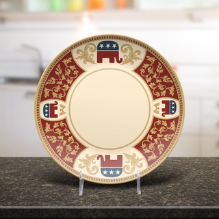 Republican Elephant Decorative Plate