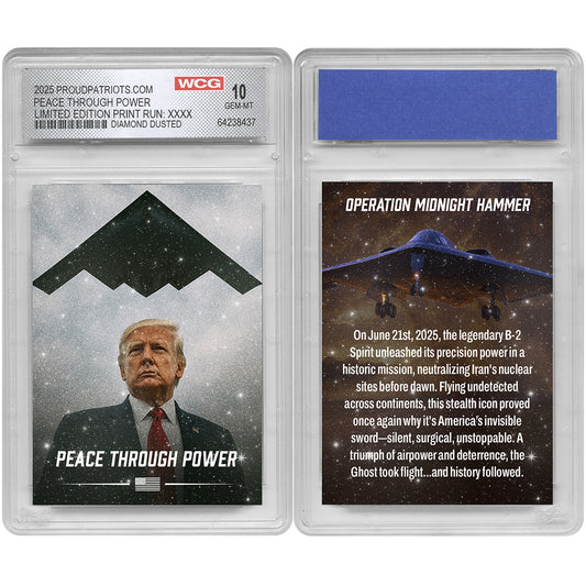 DIAMOND DUST Operation Midnight Hammer Collectible Trading Card (Only 100 Available)