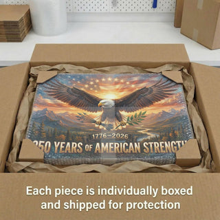 America's 250th Anniversary Eagle Strength Canvas (24"x 16")