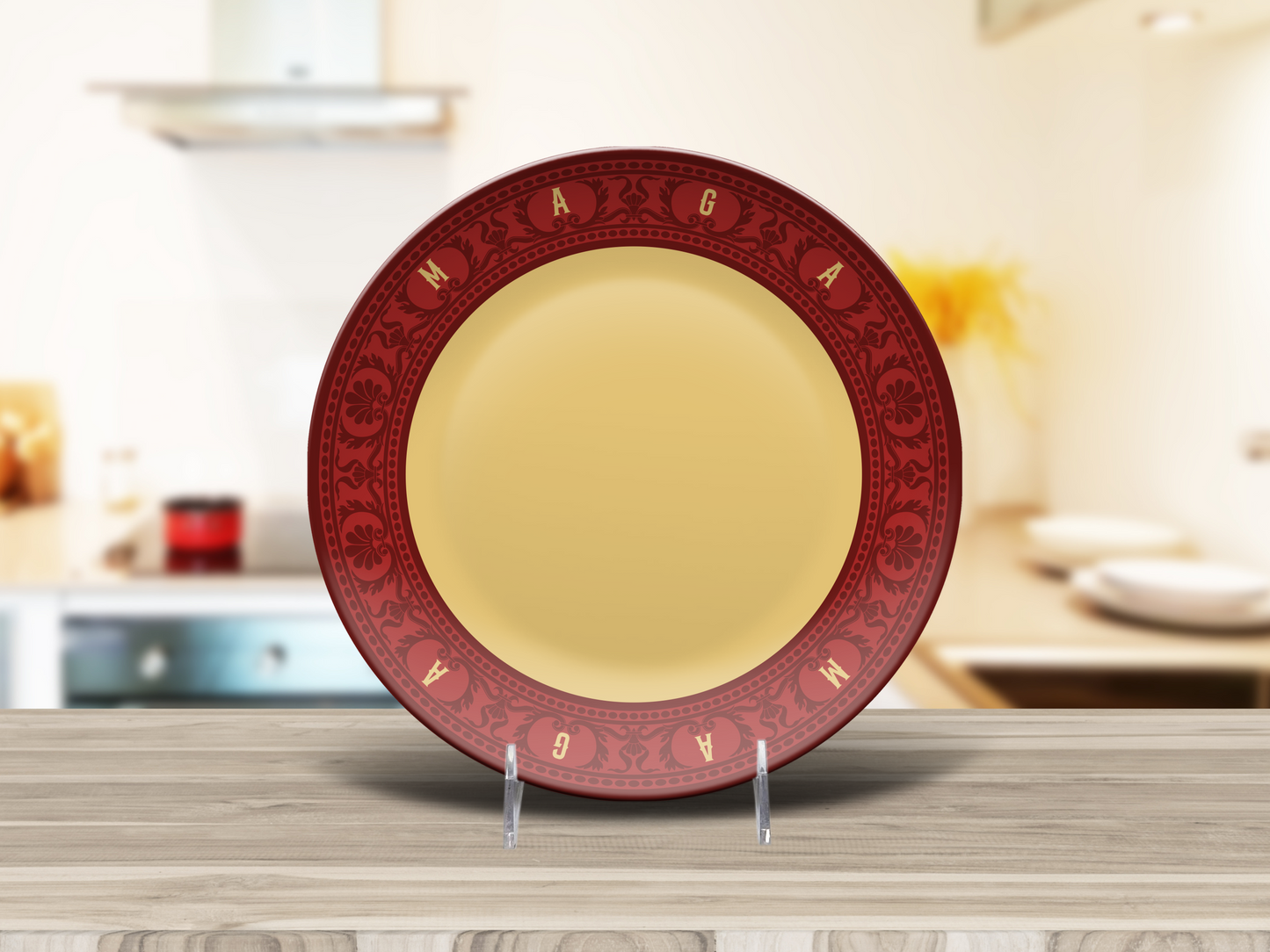 MAGA Filigree Plate