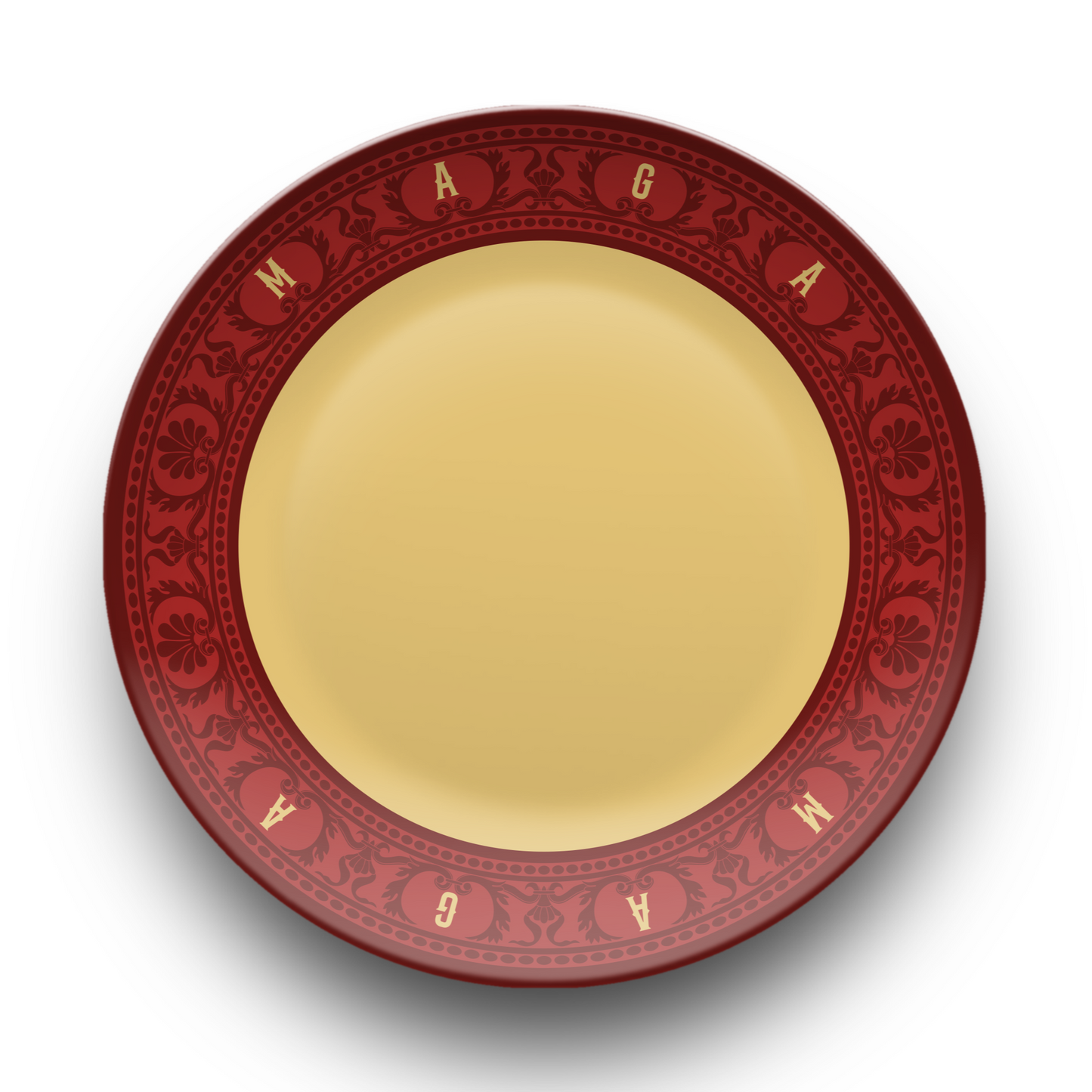 MAGA Filigree Plate