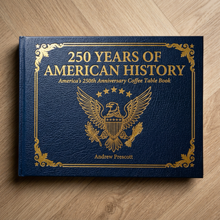 250 Years of American History: Leatherbound Collector's Edition Book
