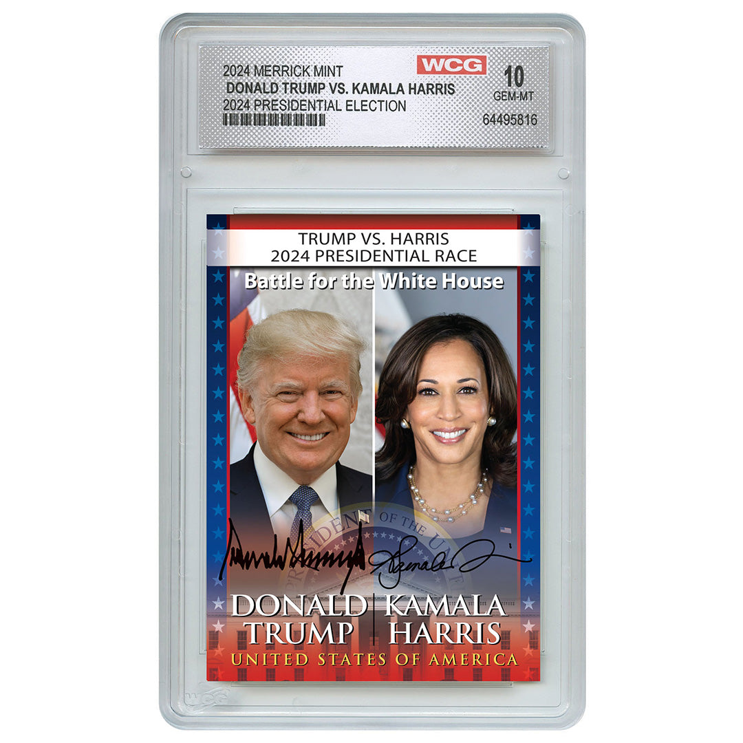 2024 Presidential Debate #2 Trading Card - Graded Gem Mint 10