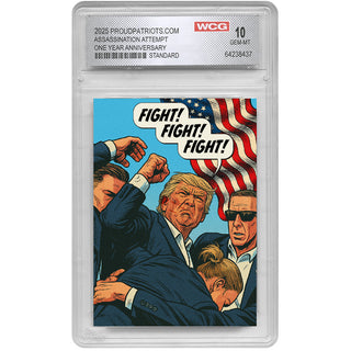 Fight Fight Fight Collectible Trading Card - One Year Anniversary Special Edition