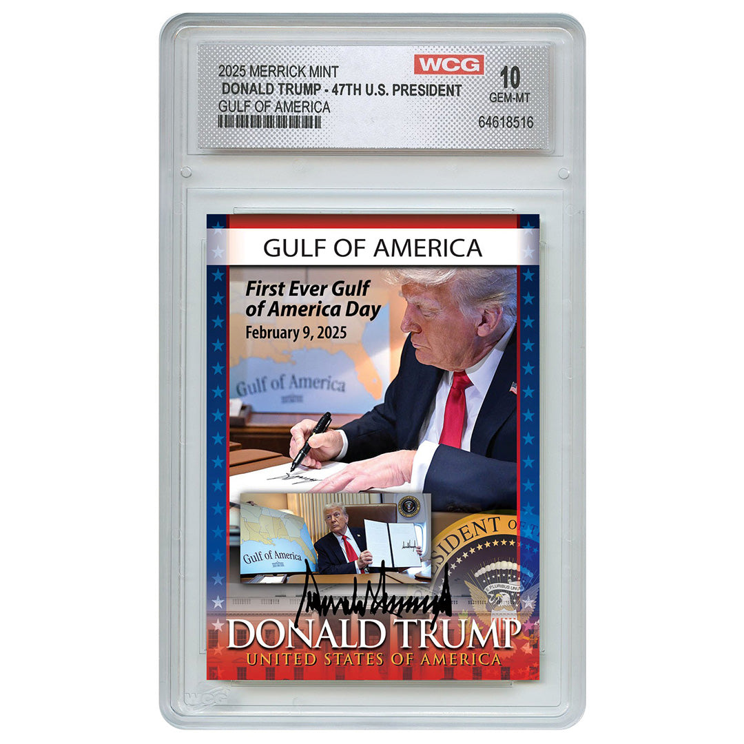 Gulf of America Collectible Trading Card (Professionally Graded GEM-MT 10)
