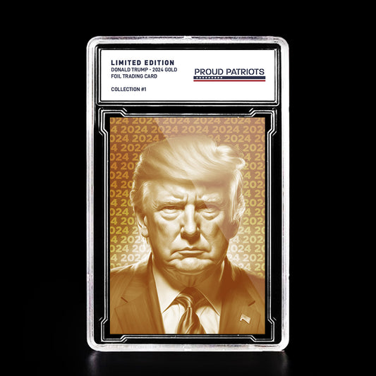 Trump Physical Trading Cards - Collection #1 (Bonus Gold Card) (Limited Print Run of 450 Units)
