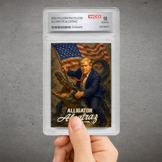 Alligator Alcatraz Collectible Trading Card (Professionally Graded GEM-MT 10)