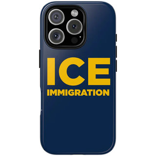 ICE Immigration Hard Shell Tough Phone Case