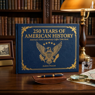 250 Years of American History: Leatherbound Collector's Edition Book